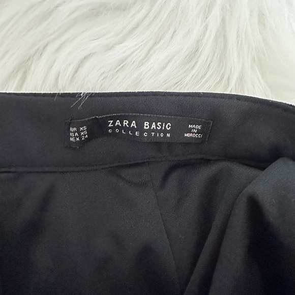 Zara Velvet & Sequin Mini Skirt - Black - Picture 5 of 5